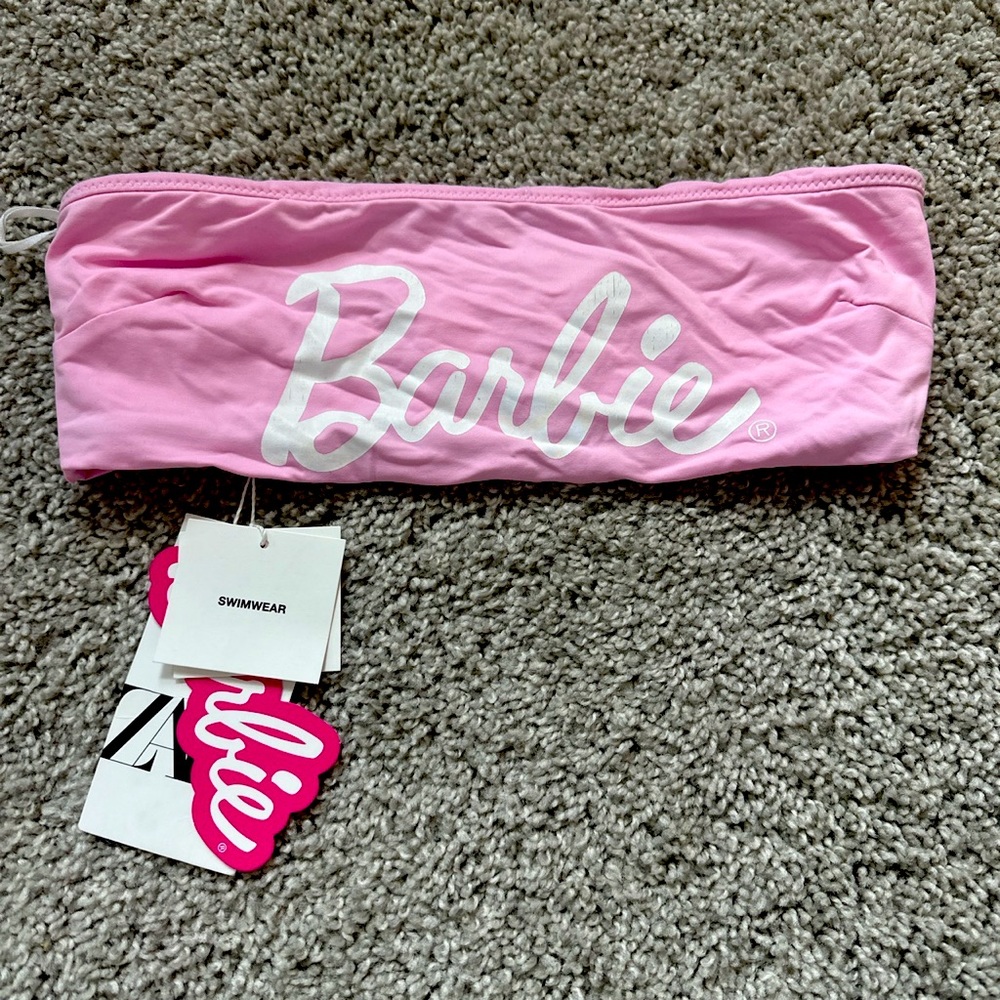 Zara Barbie swimsuit top nwt small